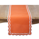 Scalloped Border Runner (Two Color Options)