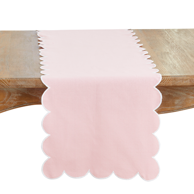 Scalloped Table Runner (Multiple Color Options)