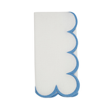 Set of 2 Scalloped Napkins (Multiple Color Options)