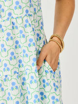 Mary Square Eloise Dress in Sweetbriar Blue