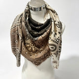 Large Bandana Patchwork Scarf