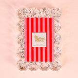 Rectangle Scalloped Acrylic Frame (Two Style Options)