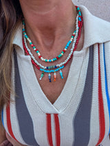 Twine & Twig Layered Fish Necklace