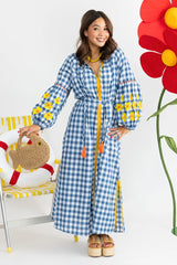 TELA Mercantile Picnic Plaid Dress