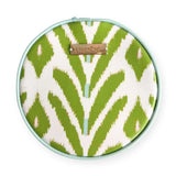 Laura Park Petite Frond Green Round Jewelry Case
