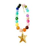 Brookie Chunky Beaded Star Necklace