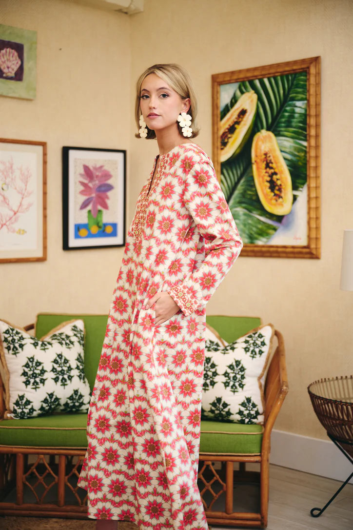 Brooks Avenue Rosewood Kaftan