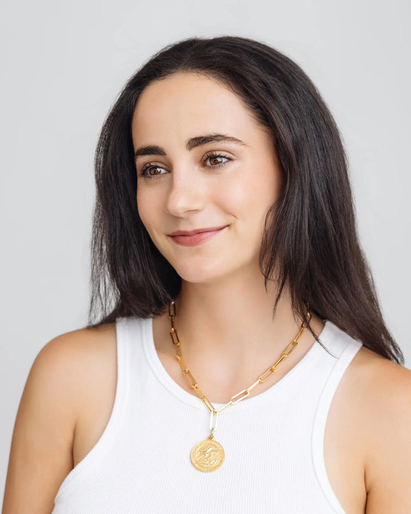 Susan Shaw USA 250 Paperclip Necklace