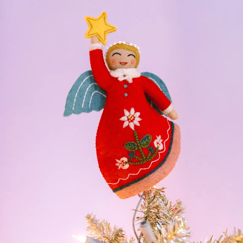 Felt Mini Angel Tree Topper