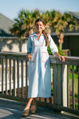 House of MBR Cassidy in Blue Long Dress
