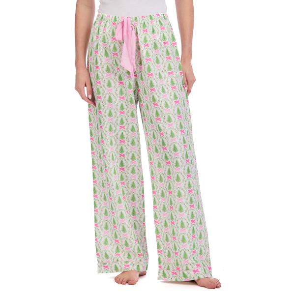 Holiday Pajama Pants with Trees