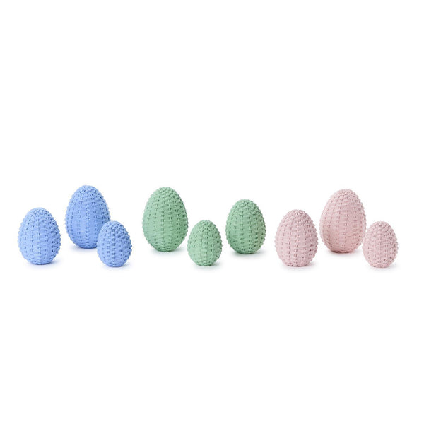 Basket Weave Easter Egg (3 Color and Size Options)