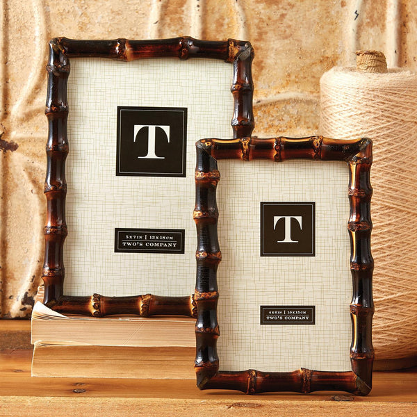Dark Bamboo Photo Frame (Two Size Options)