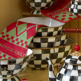 Mackenzie Childs Courtly Check Medium Everyday Bowl