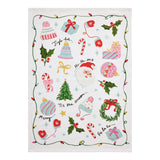 Holiday Icons Tea Towel