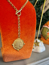Knotty Bling Moneta Necklace