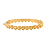Capucine De Wulf Love Petite Hinged Bangle