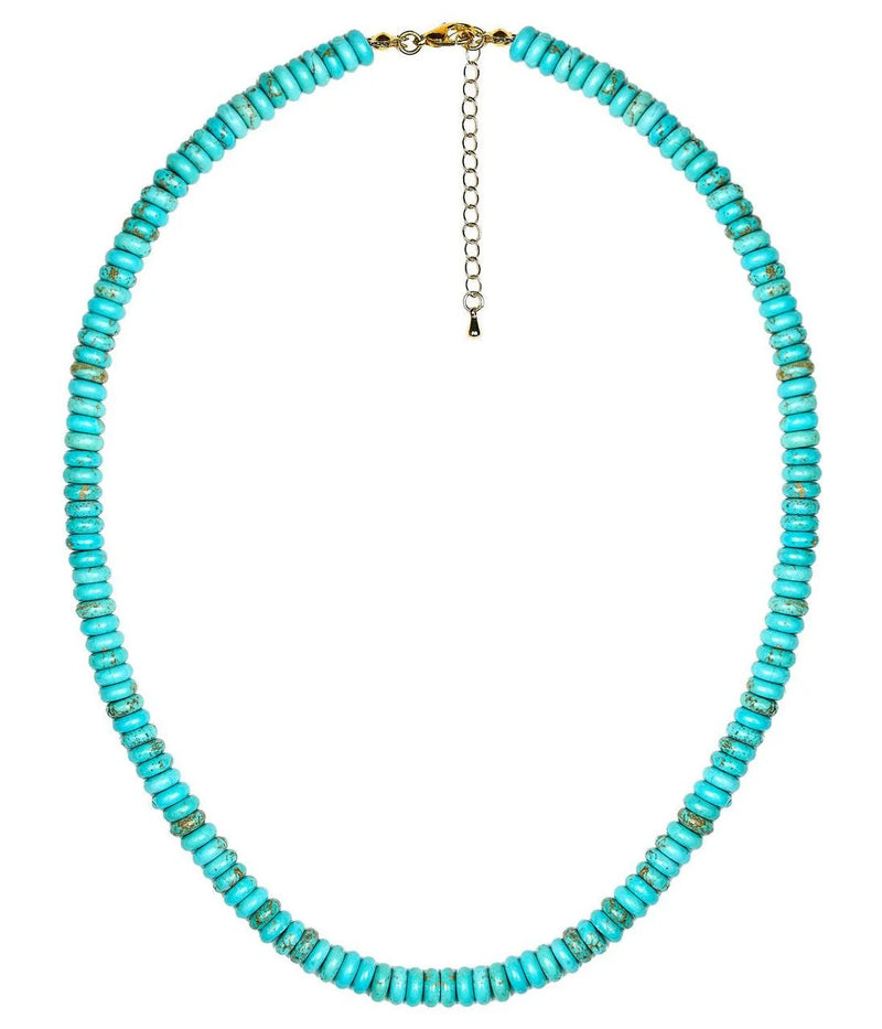 Lisi Lerch 8mm Tradd Turquoise Necklace