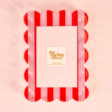 Rectangle Scalloped Acrylic Frame (Two Style Options)