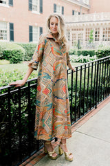 House of MBR Winston Long Shirt Dress