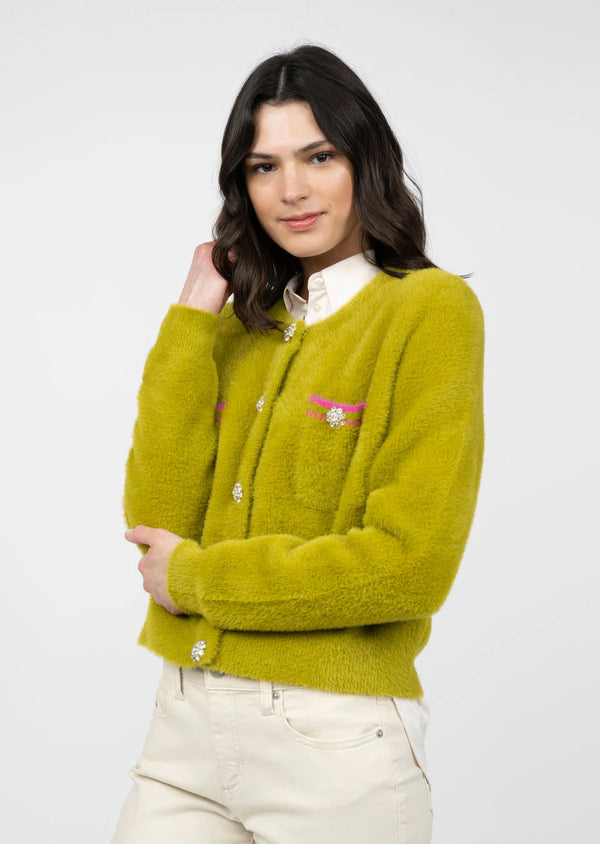 Ivy Jane Lime Cardigan