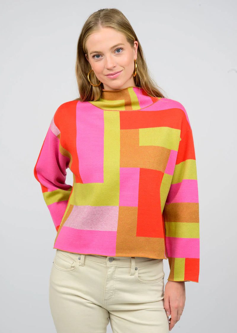 Ivy Jane Color Block Sweater