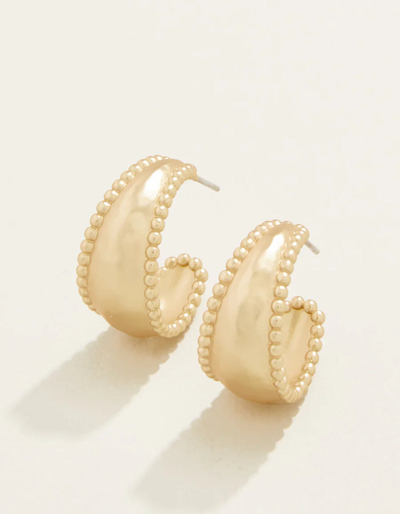 Spartina Milly Hoop Earrings in Gold