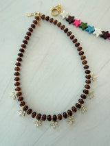 Beaded Bloom Necklace (Two Color Options)