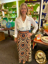 CK Bradley Ketchum Skirt in Kilim Biscotti