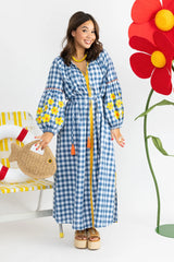 TELA Mercantile Picnic Plaid Dress