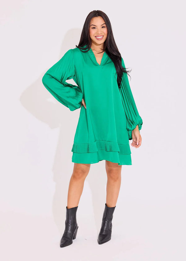 Alden Adair Liza Dress Malachite