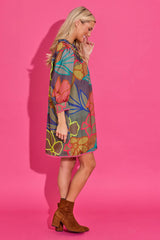 Alden Adair Lori Dress in Geo Floral