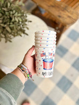 Happy Birthday America Reusable Cups