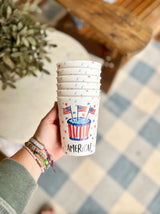 Happy Birthday America Reusable Cups