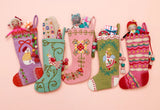 Angel Stocking in Green