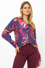 Oliphant Button Down Arabia Blouse