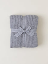 Barefoot Dreams Cozychic Ribbed Throw in Dove Gray