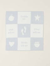 Barefoot Dreams CozyChic® Cuddle Receiving Blanket in Blue