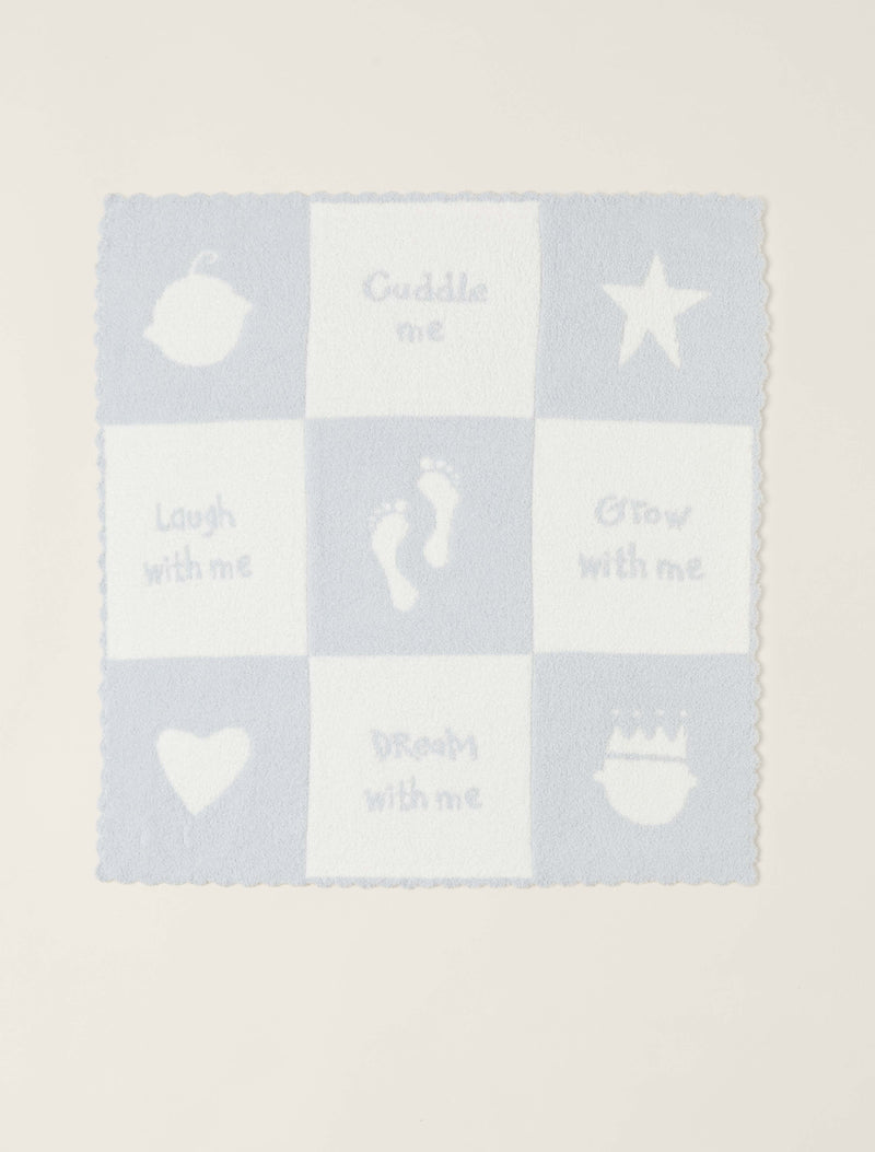 Barefoot Dreams CozyChic® Cuddle Receiving Blanket in Blue