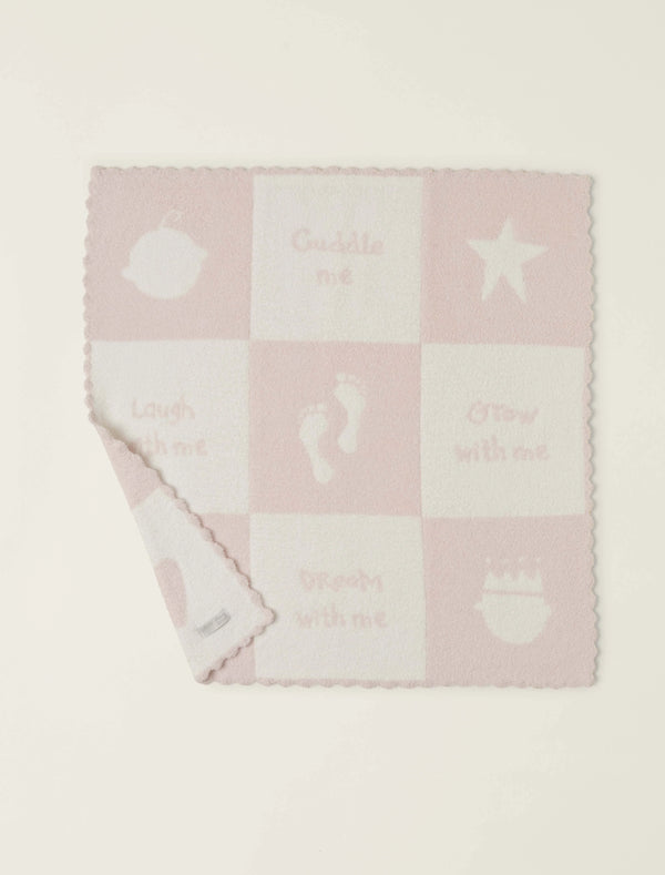 Barefoot Dreams CozyChic® Cuddle Receiving Blanket in Pink