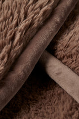 Barefoot Dreams Cloud Faux Fur Throw in Sable