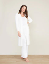 Barefoot Dreams CozyChic Ultra Lite Long Cardi in Pearl