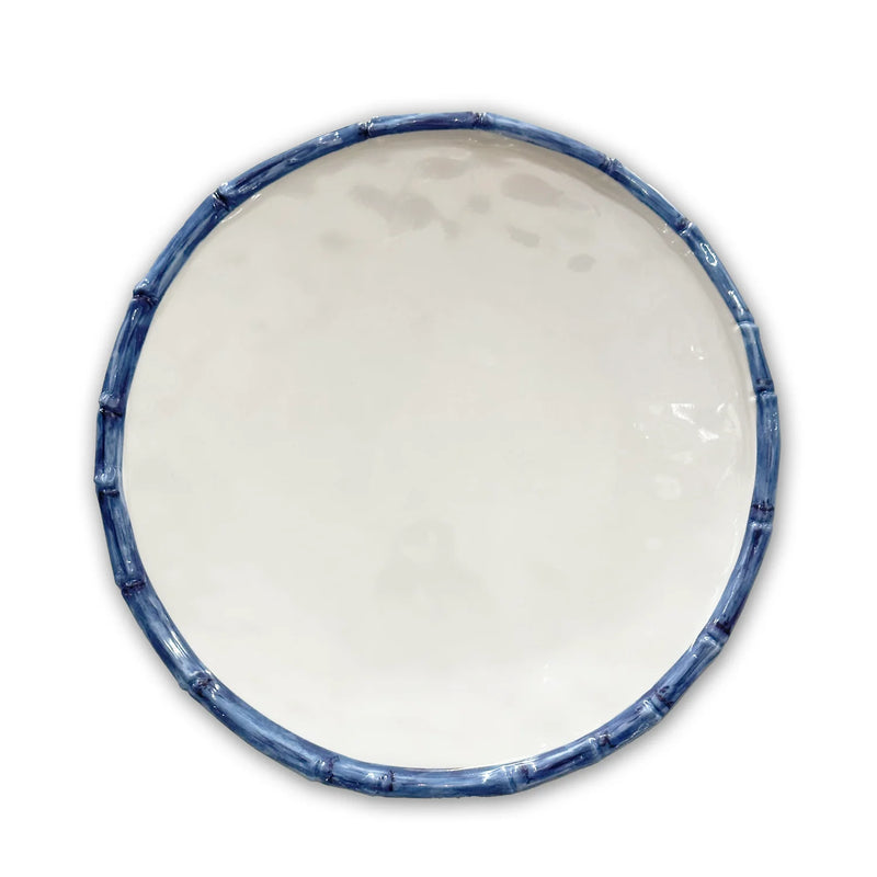 Beatriz Ball VIDA Bamboo 11" Dinner Plate in Blue