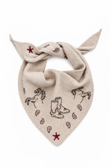 Triangle Merinos Rodeo Scarf (Multiple Colors!)