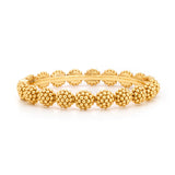 Capucine De Wulf Berry Eternity Hinged Bangle in Gold