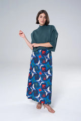 Tiffany Skirt in Cobalt
