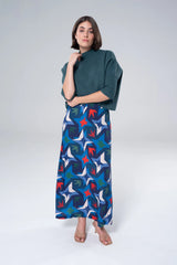 Tiffany Skirt in Cobalt