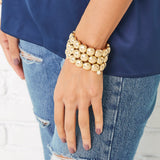Gold Bubble Bracelet (12mm)