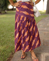 Fish Print Ocean Skirt (Multiple Colors!)