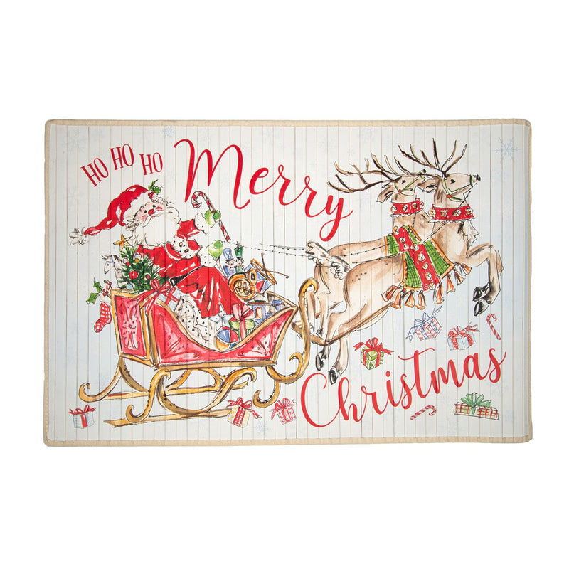 Beck's Merry Christmas Mat